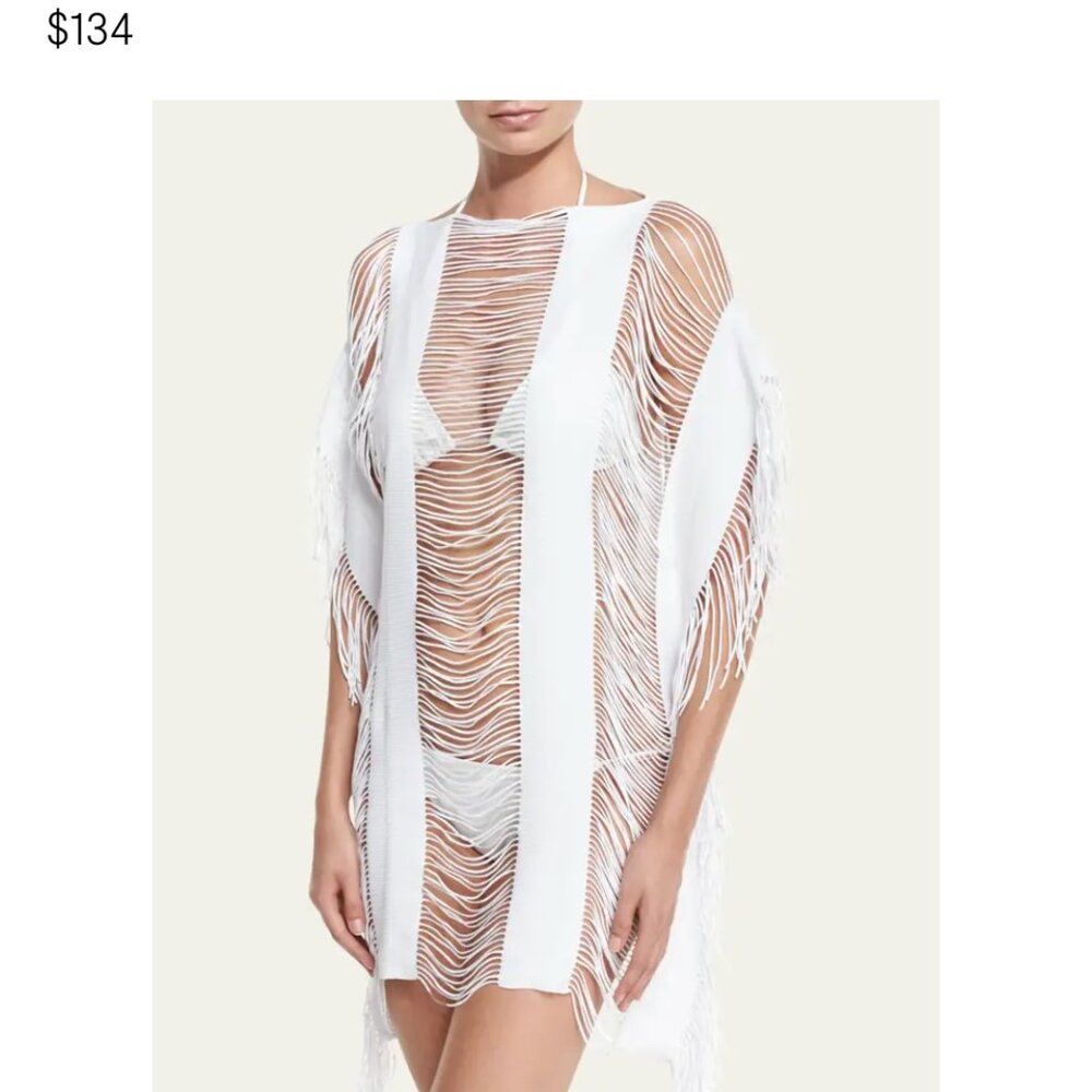PilyQ Monique Cover-up. White. New without tags